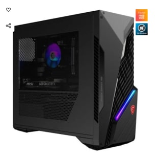 Ordenador Sobremesa MSI MAG Infinite S3 14NUC7-1852ES Intel Core i7-14700F/32GB/1TB SSD/RTX 4060 por 999€