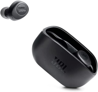 Fone de Ouvido da JBL, modelo Wave 100TWS na cor preta - R$ 201,05