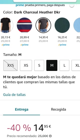 Levi's SS Original Housemark tee Camiseta para Hombre por 14,95€.