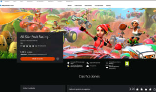 Juego All-Star Fruit Racing por solo 1,49€