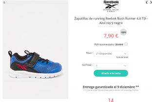 Zapatillas Reebok desde tan solo 7,90€