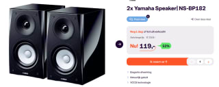 Yamaha NS-BP182 2 stuks voor €127,95 bij Ibood
