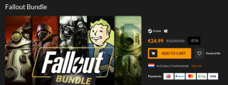 Fallout game bundel voor €24,99 bij Steam