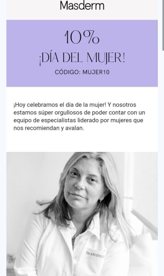 -10% descuento en Masderm