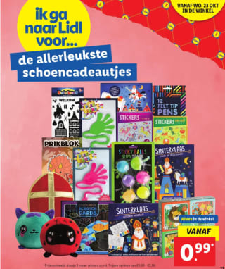 Heeel veel speelgoed in de aanbieding bij de Lidl
