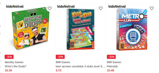 Tot 46% korting op diverse bordspellen bij Kleertjes.com