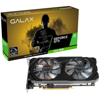 Placa Gráfica da Galax, modelo NVIDIA GeForce GTX 1660 de 6GB - R$ 1.099