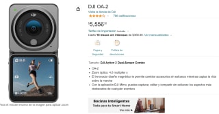 DJI Action 2 Dual-Screen a $5,556 en Amazon