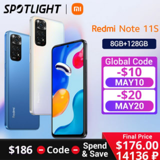 Xiaomi Redmi Note 11S 4G 8GB 128GB por solo 157€