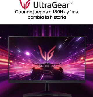 Monitor LG UltraGear FHD 24" 180 Hz, 1 ms, AMD FreeSync por 107,10€