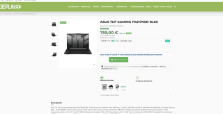 ASUS TUF Gaming A16 Advantage Edition por solo 759€