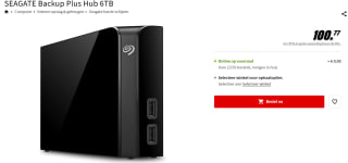 Seagate Back-up Plus Hub 6TB voor €100,77 bij Media Markt