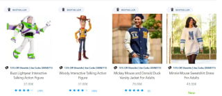 Sale tot 70% bij Disney Store en 15% korting op geselecteerde items