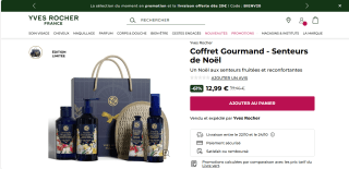 Coffret Gourmand - Senteurs de Noël à 12,99€