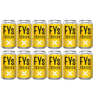 Refrigerante FYS Tônica em Lata de 350ml com 12 uni - R$ 14,90