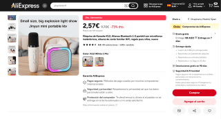 Máquina de Karaoke K12 por 2,57€