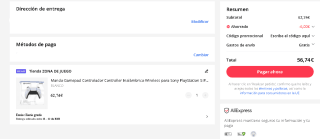 Sony PlayStation Mando PS5 Dualsense por 56,74€ Envío desde España