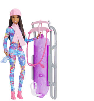 Barbie Trineo de nieve morena por 15€