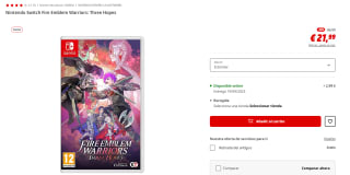 Nintendo Switch Fire Emblem Warriors: Three Hopes por 21,99€