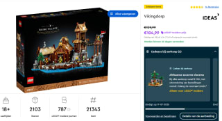 LEGO Ideas – Vikingdorp voor €104,99 in de Lego store