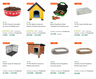 Camas para perros y gatos sin Iva en Tiendanimal