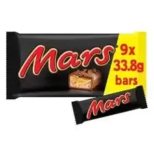 Procure 2 of 9 packs of Mars snack size at Tesco for only £3