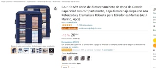 Bolsas de Almacenamiento de Ropa - 4 piezas por 12.59€