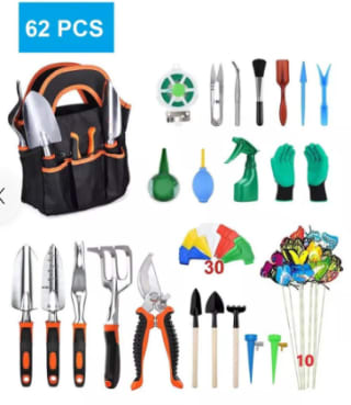 Set 62 Pcs Jardinería Pro De Todo Tipo - Suculentas - Jardín por $20.990