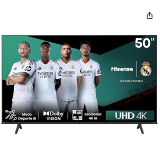 Hisense 50E6NTUHD 4K,VIDAA Smart TV, 50 Pulgadas, Dolby Vision por 293€