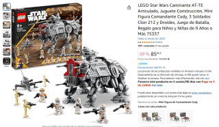 LEGO Star Wars Caminante AT-TE Articulado por 85€