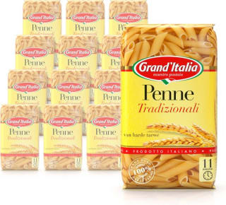 12 x Grand' Italia Penne tradizionali 500 g voor €11,99 bij Bol.com