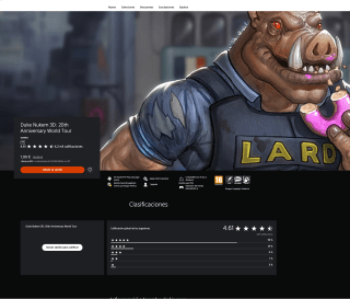 Duke Nukem 3D: Gira mundial del 20.º aniversario por solo 1,99€