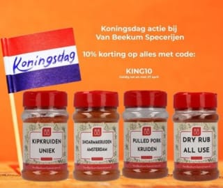 10% korting bij Van Beekum Specerijen