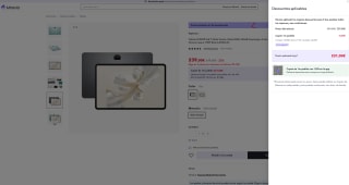 Tableta HONOR Pad 9 Tablet Versión Global 8GB 256GB por 239€ (Nuevos usuarios 229€)