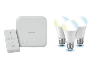 LIVARNO home Starterset gateway met 3 slimme lampen Zigbee Smart Home voor €13,49 in de Lidl webshop