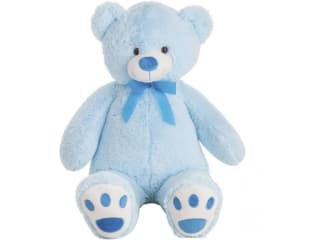 Oso de Peluche Azul Colección Llopis 100cm por 14,34€.