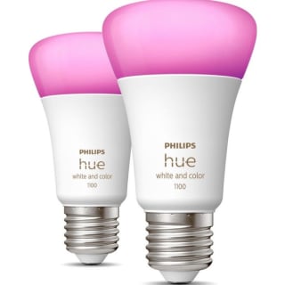 Philips Hue standaardlamp E27 Lichtbron - wit en gekleurd licht - 2-pack voor €69 bij Azerty