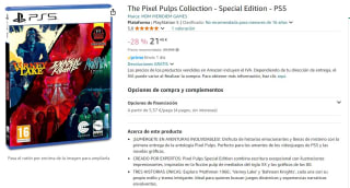 The Pixel Pulps Collection PS5 por 21,48€