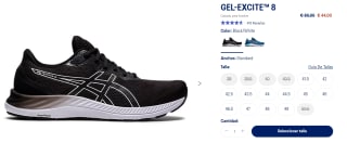 Zapatillas para Hombre Asics GEL-EXCITE™ 8 por 39.6€