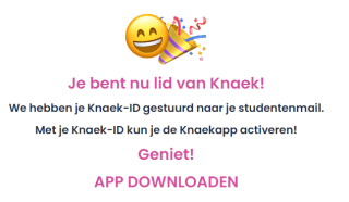 Gratis Knaek abonnement voor studenten