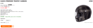 Casco Premier Trophy carbon por 159€