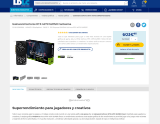 4070 super Gainward Ghost por solo 603,95€