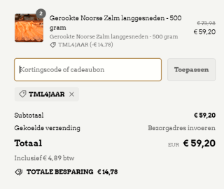 Themeatlovers kortingscode voor 20% korting op alle vlees en vis producten