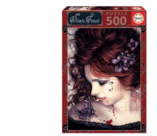 Puzzle de 500 piezas mariposa series victoria francés por 5,39€