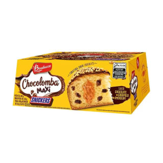 Chocolomba Pascal Maxi Snickers da Bauducco de 600g - R$ 11,99