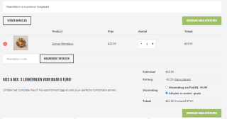 10% korting op alle borrelplanken bij Zuivelhoeve