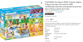 Playmobil My Figures: The Magic Dance voor €10,13 bij Amazon