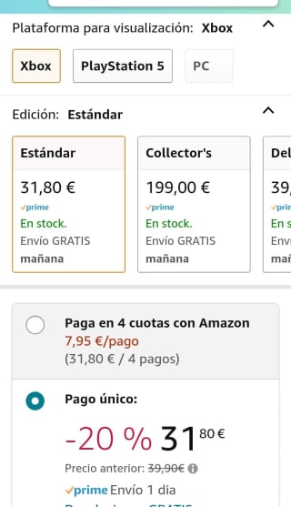 Warner Bros Gotham Knights Standard Edition Xbox Series X por 31,80€.