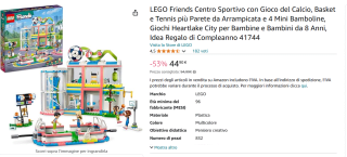 LEGO Friends Sportcentrum voor €49,90 bij Amazon