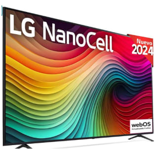Televisor LED 86" - LG 86NANO81T6A, UHD 4K, Procesador Inteligente 4K α8, Smart TV, DVB-T2 (H.265) por 1.169€